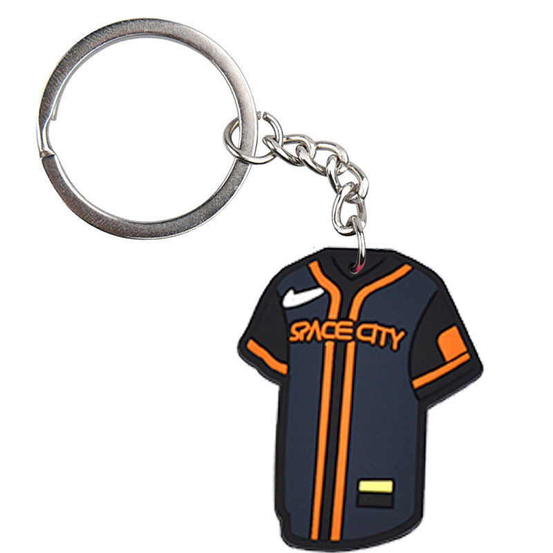 Wholesale of 10pcs Cute Cartoon Dog Paw Zinc Alloy Keychains